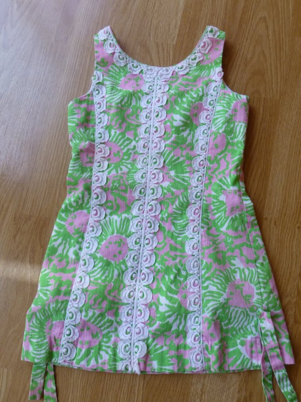 Lilly Pulitzer Delia Dress Sunnyside Lion size 6 Summer